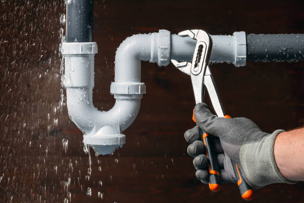 Professional Drain Cleaning technician working in Auburn, ME